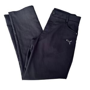 Puma Youth Golf Pants - Black - Size Large